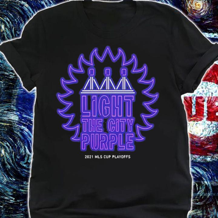 Light The City Purple Orlando City SC 2021 MLS Cup Playoffs Bound Statement Shirt t-shirt shirt