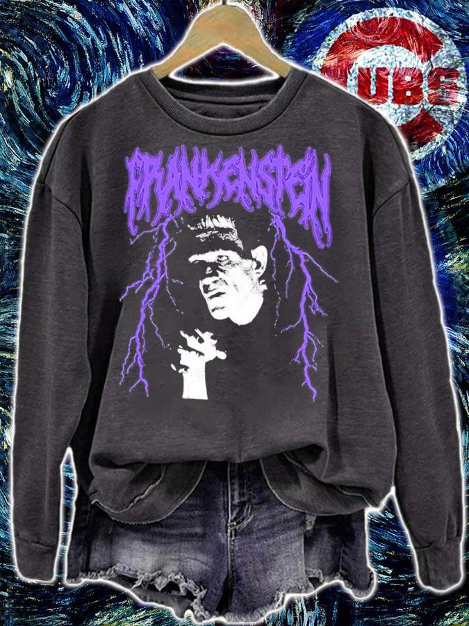 Official Universal Monsters Frankenstein Monster Metal Shirt t-shirt