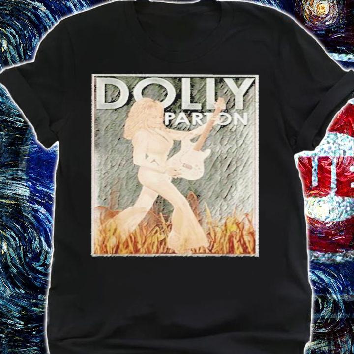 Rock N Roll Dolly Parton Shirt t-shirt