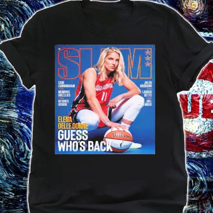 SLAM Elena Delle Donne Guess Who's Back Shirt t-shirt shirt