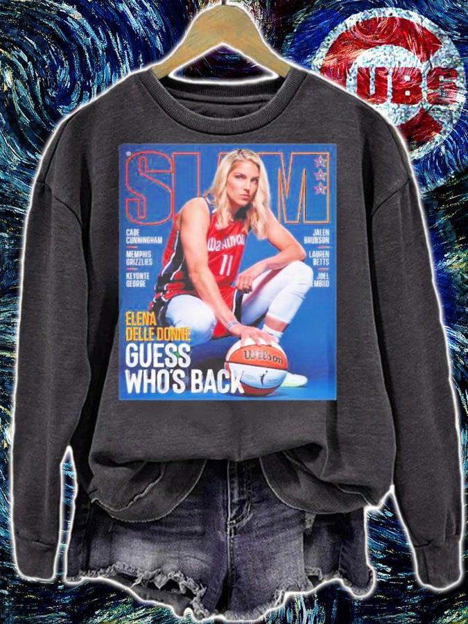 SLAM Elena Delle Donne Guess Who's Back Shirt t-shirt sweatshirt