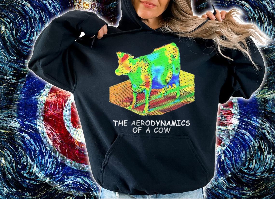 The Aerodynamics of a Cow T-shirt t-shirt