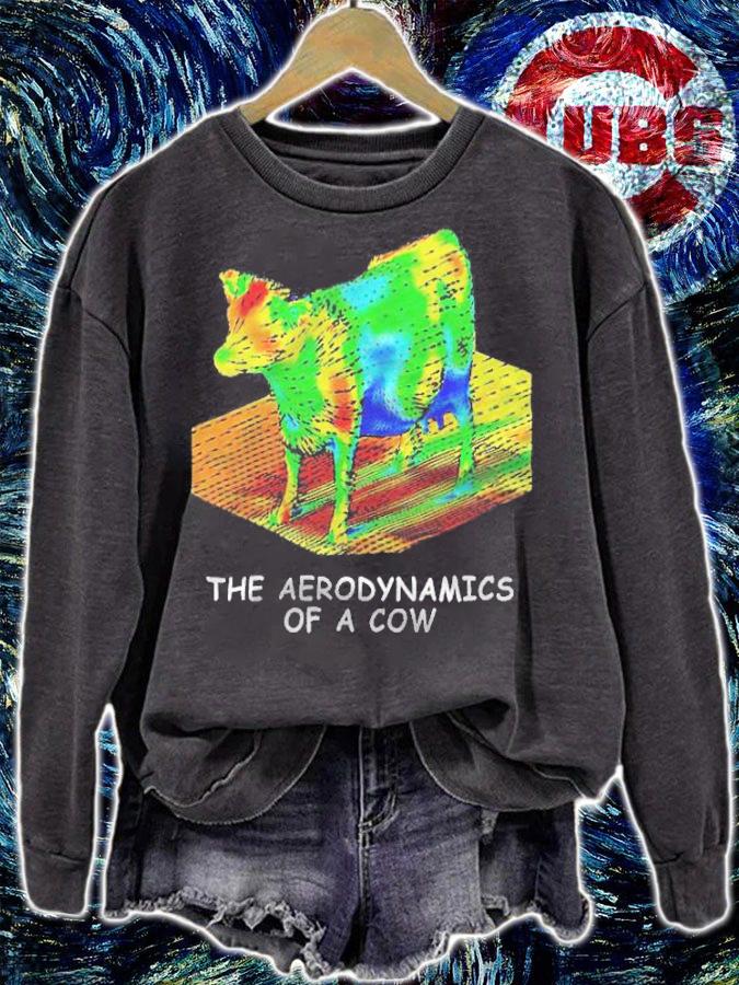 The Aerodynamics of a Cow T-shirt t-shirt