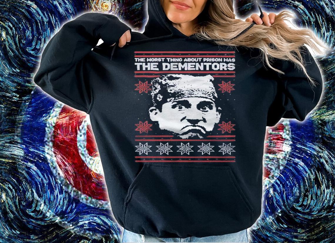 The Worst Thing About Prison Was The Dementors Tacky Christmas shirt t-shirt