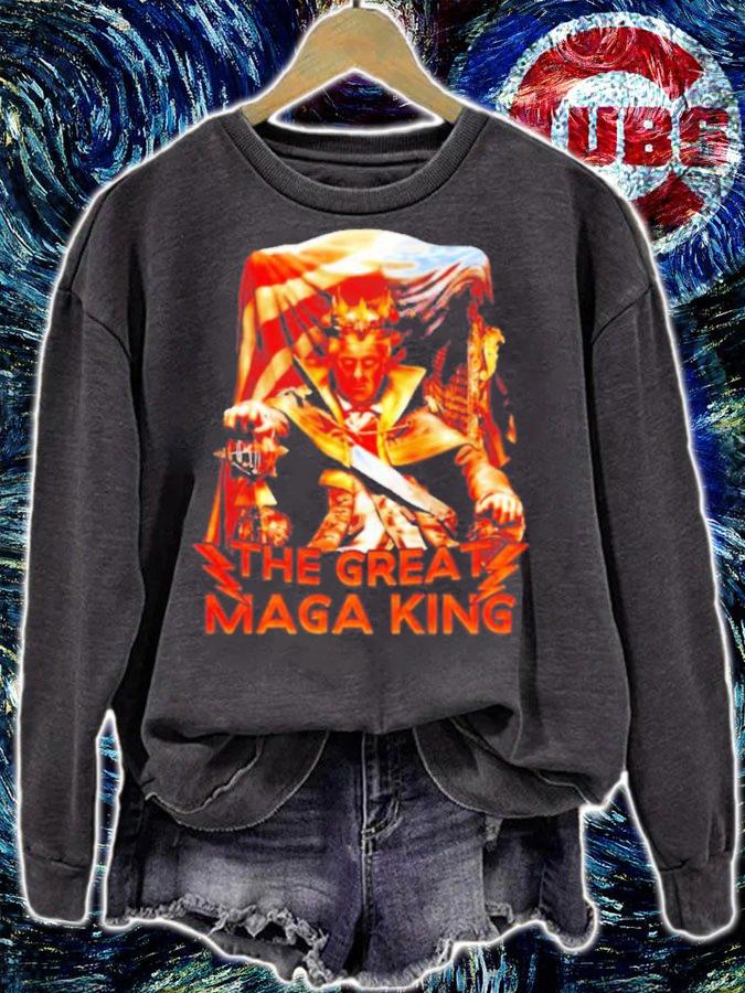 Trump King The Great Maga King Trump King Scump Optic Gaming King Shirt t-shirt sweatshirt