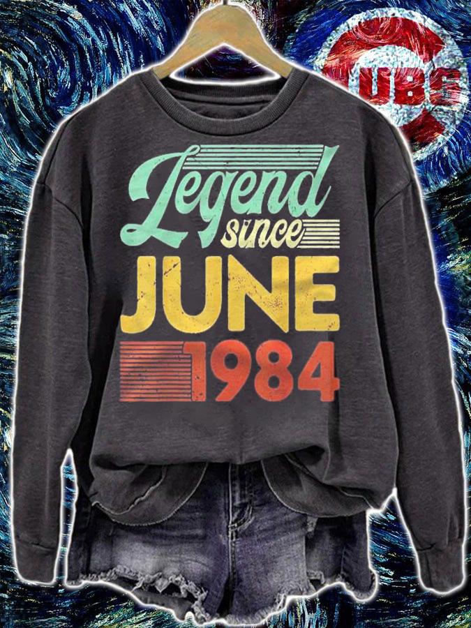 Vintage Legend Since June 1984 Birthday Shirt t-shirt