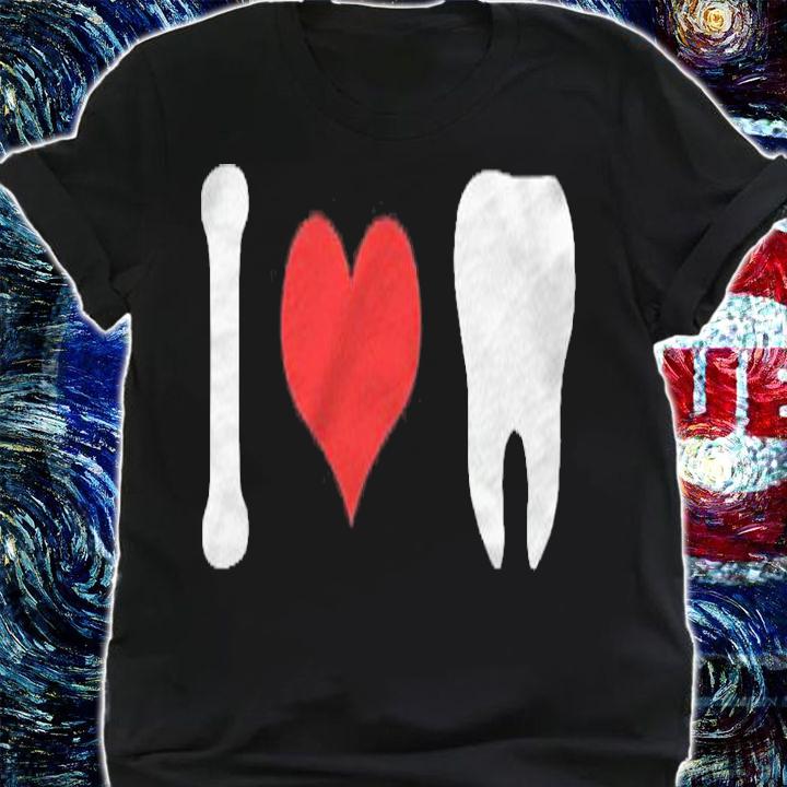 I Love Teeth Dentist Costume Shirt t-shirt shirt
