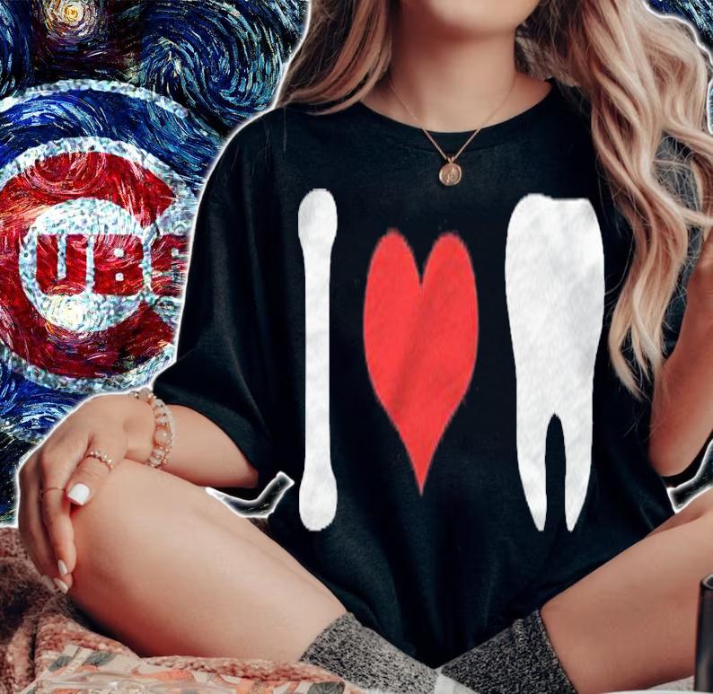 I Love Teeth Dentist Costume Shirt t-shirt woman shirt