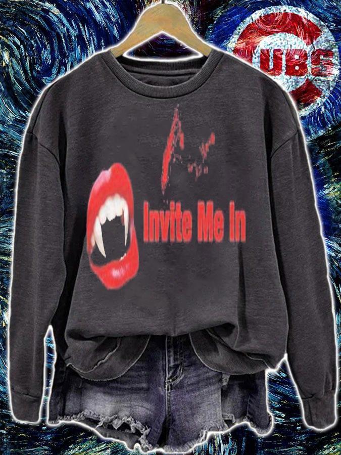 Invite Me In Halloween Gift Shirt t-shirt
