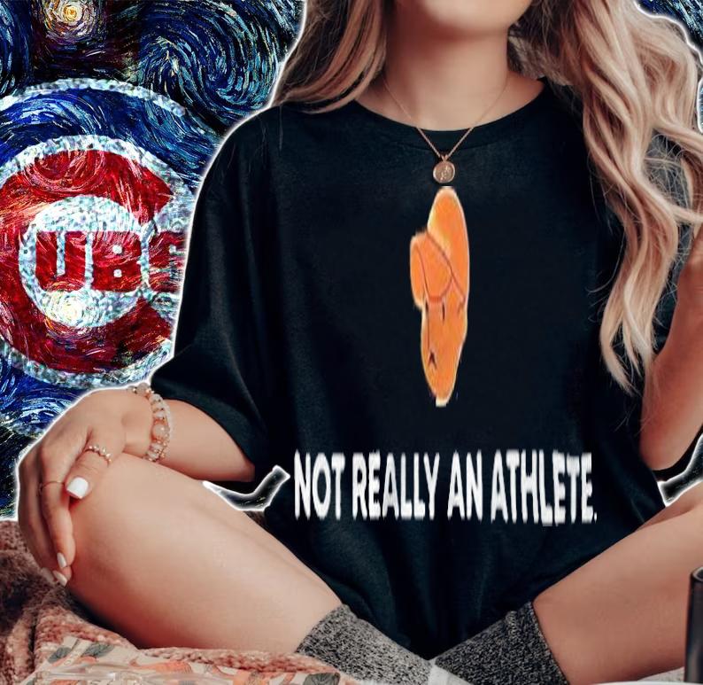 Not really an athlete T-shirt t-shirt woman shirt