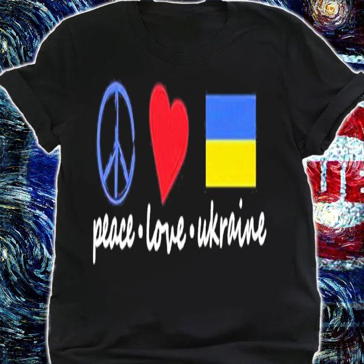 Peace Love Ukraine Shirt t-shirt shirt