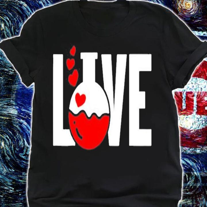 Science Love Valentines Day Chemistry Love T-Shirt t-shirt shirt