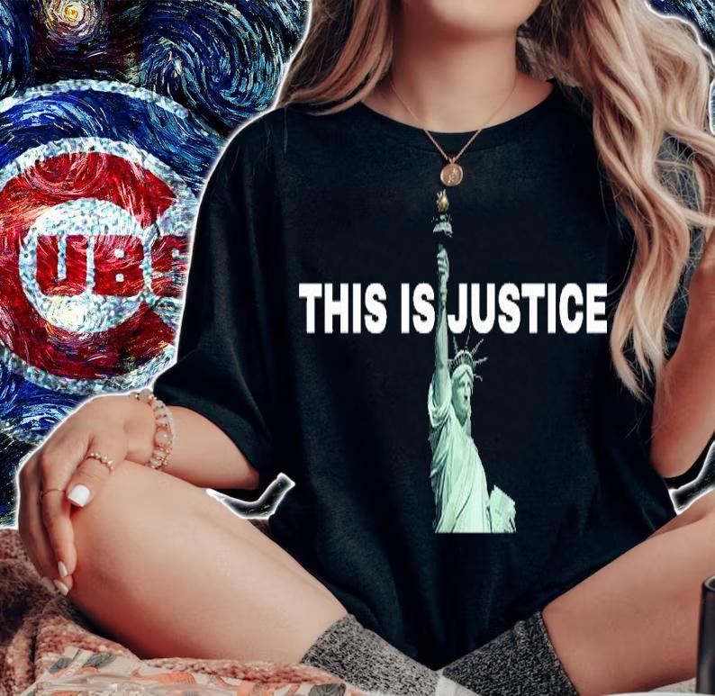 This Is Justice Statue Of Liberty T-Shirt t-shirt woman shirt