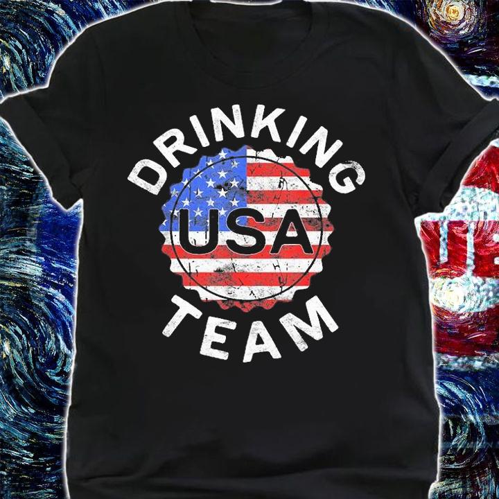 USA Drjnkjng Team 4th Of July Gift T-Shirt t-shirt shirt