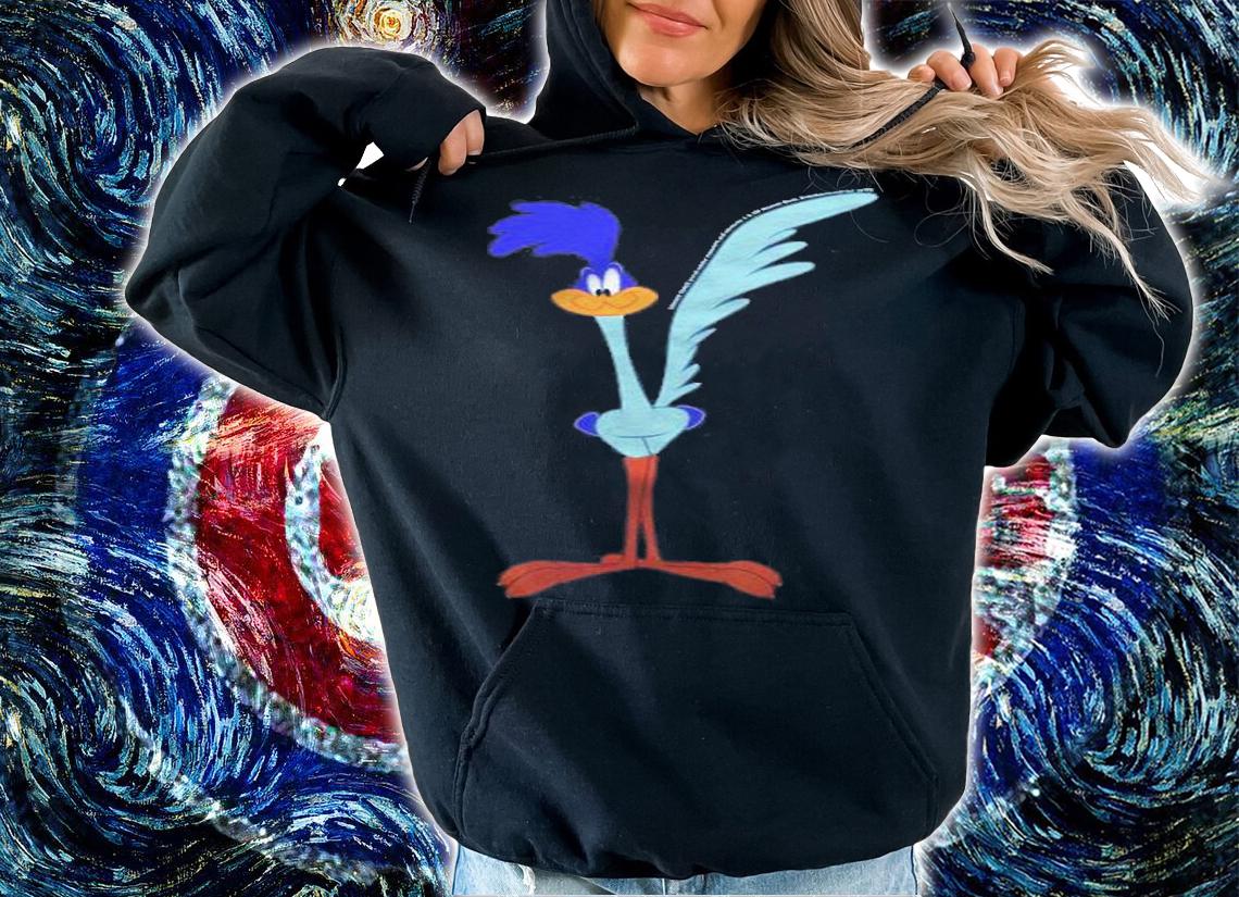 Womens Looney Tunes Road Runner Simple Portrait Shirt t-shirt hoodie