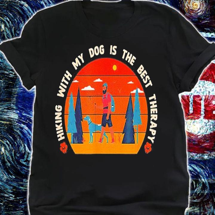 Hiking Is The Best Therapy T-Shirt t-shirt shirt