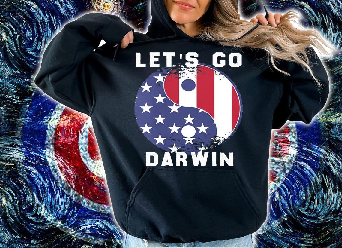 Let's Go Darwin Liberal impeach Star Taegeuk T-Shirt t-shirt hoodie
