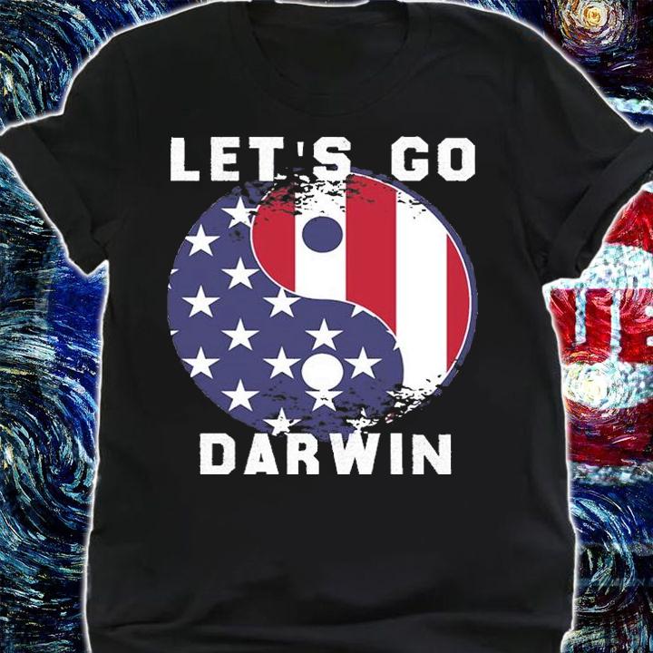 Let's Go Darwin Liberal impeach Star Taegeuk T-Shirt t-shirt shirt