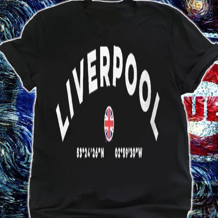 Liverpool England Uk United Kingdom Pullover Shirt t-shirt