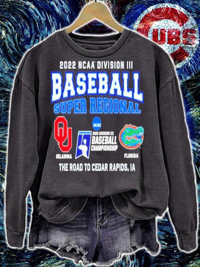 Oklahoma Vs Florida NCAA Division III Baseball Super Regional 2022 Shirt t-shirt sweatshirt