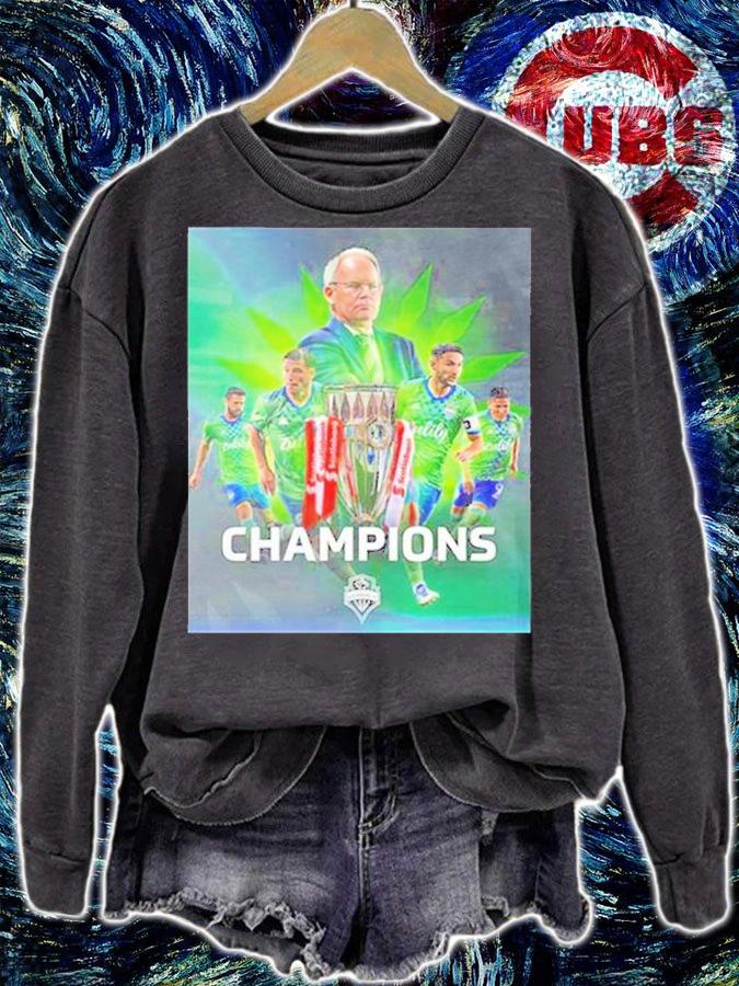 Seattle Sounders Defeat Pumas Wins Concacaf Champions League T-Shirt t-shirt