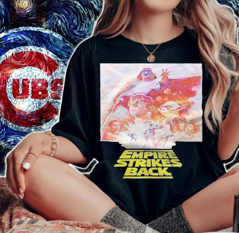 Star Wars The Empire Strikes Back poster T-shirt t-shirt woman shirt