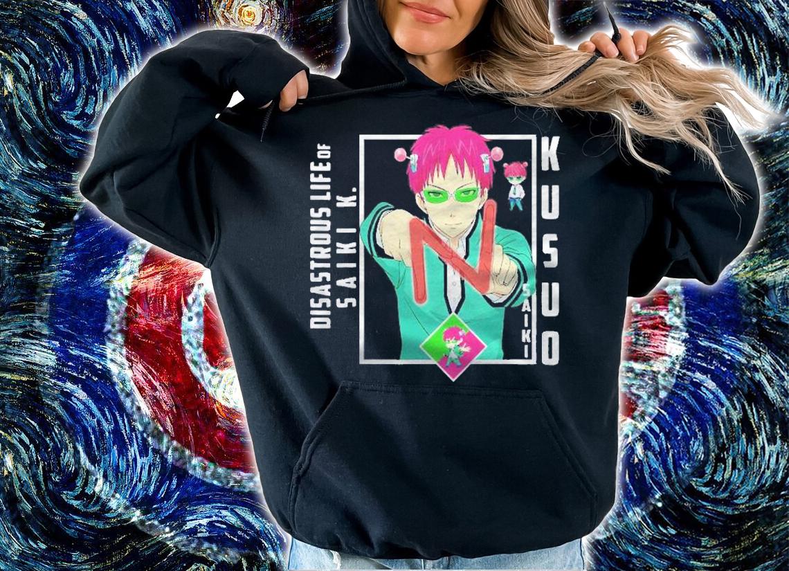 The Disastrous Life Of Saiki K Classic Manga Seasons t-shirt