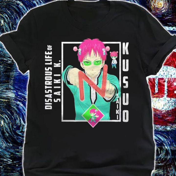 The Disastrous Life Of Saiki K Classic Manga Seasons t-shirt