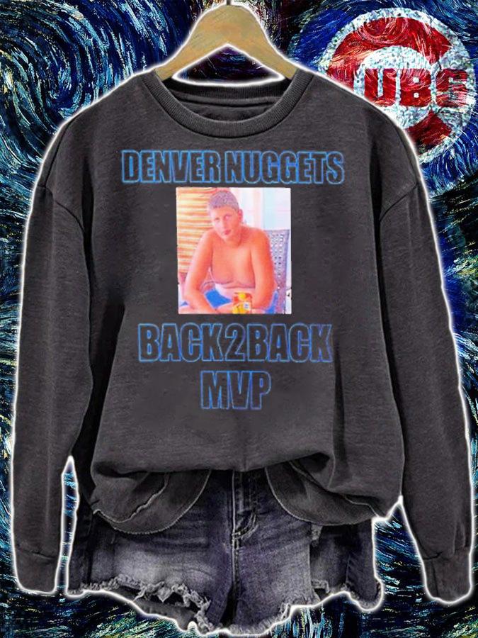 Denver Nuggets Back2back Mvp T-Shirt t-shirt sweatshirt