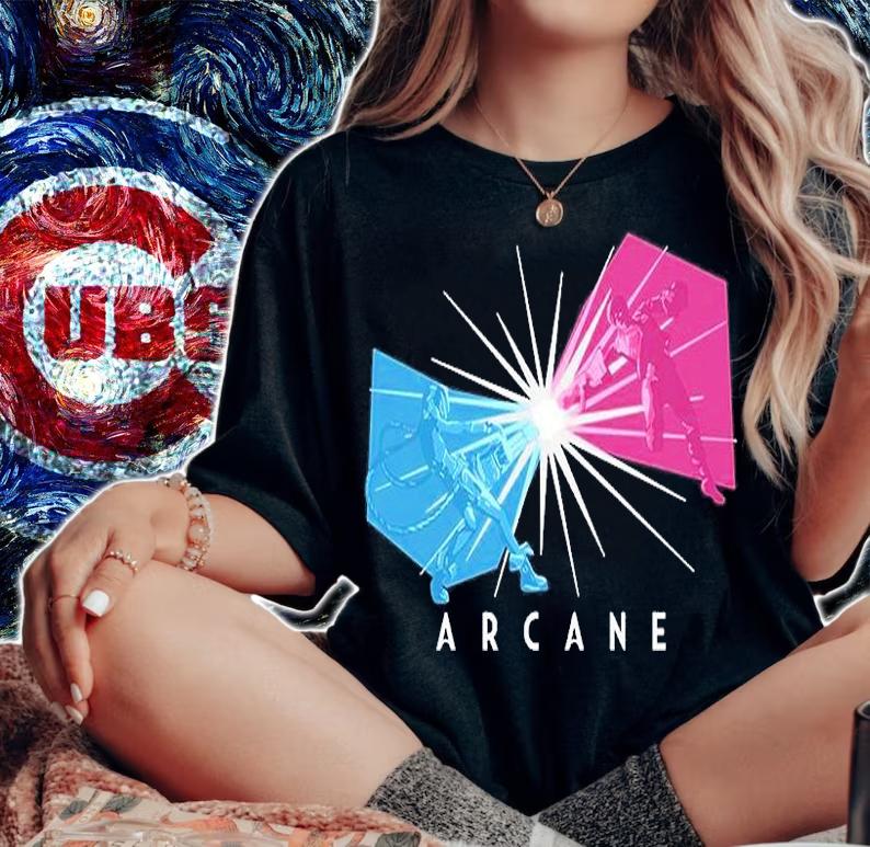 Duel Arcane With Title T-Shirt t-shirt woman shirt