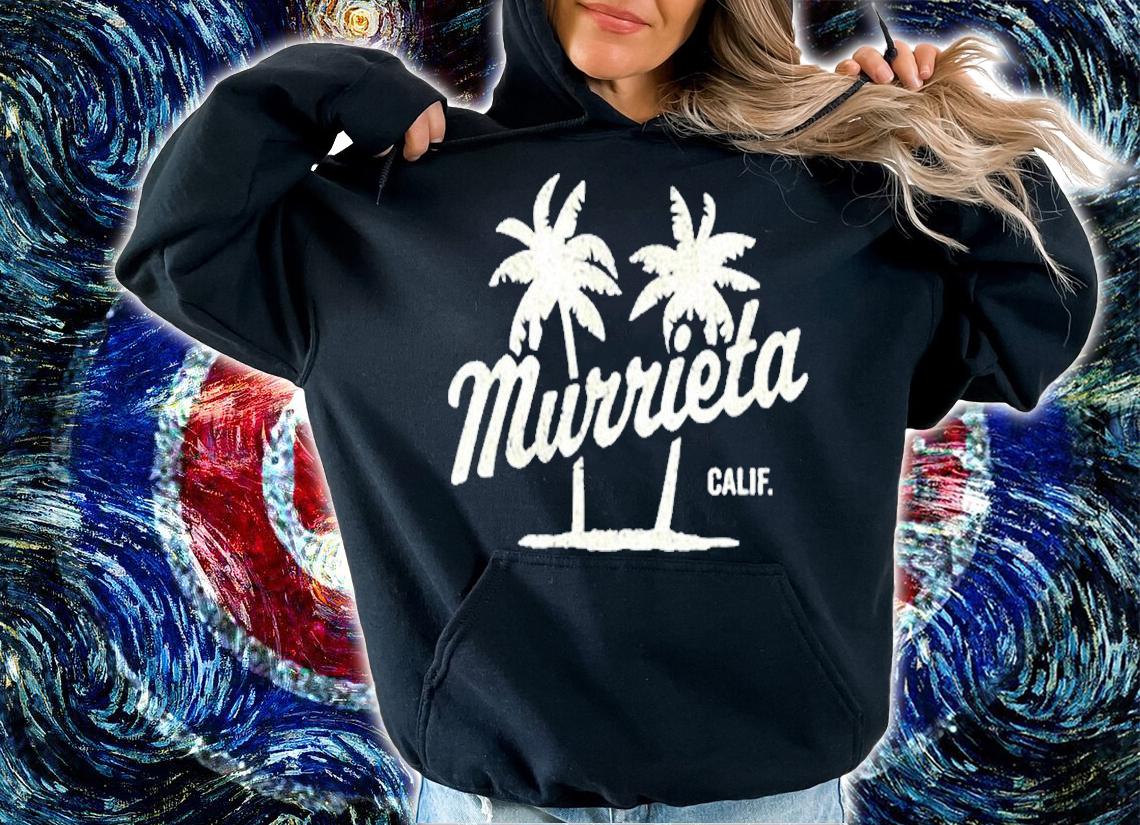 Murrieta California Vintage 70S Palm Trees Graphic T-Shirt t-shirt