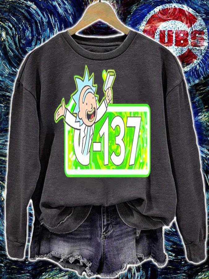 Rick And Morty Rick Sanchez C-137 Shirt t-shirt sweatshirt