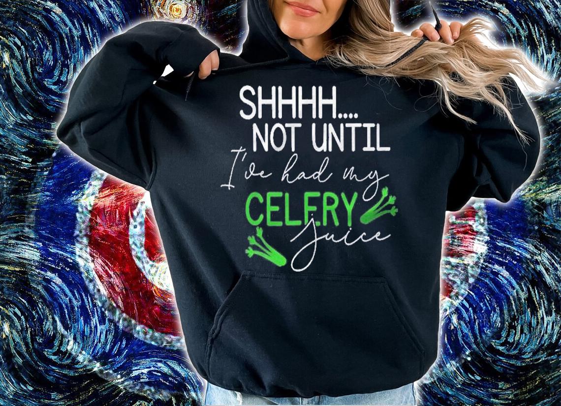 Shhh Celery Celery Shirt Gift For Celery Juice Lover Shirt t-shirt