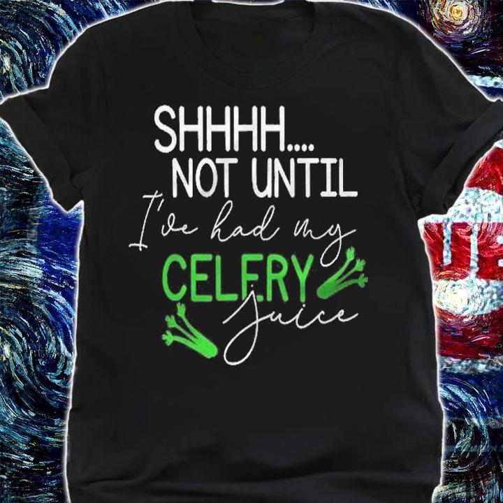 Shhh Celery Celery Shirt Gift For Celery Juice Lover Shirt t-shirt