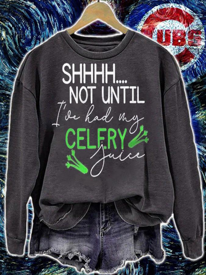 Shhh Celery Celery Shirt Gift For Celery Juice Lover Shirt t-shirt
