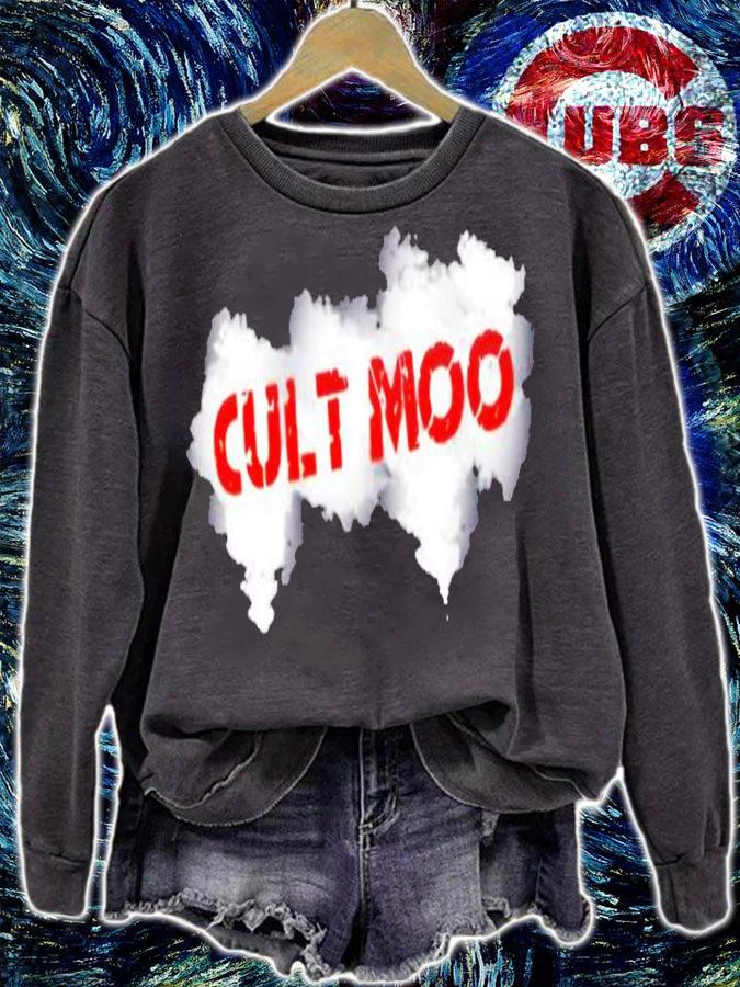 Cult Moo Logo Smokey Red T-Shirt t-shirt