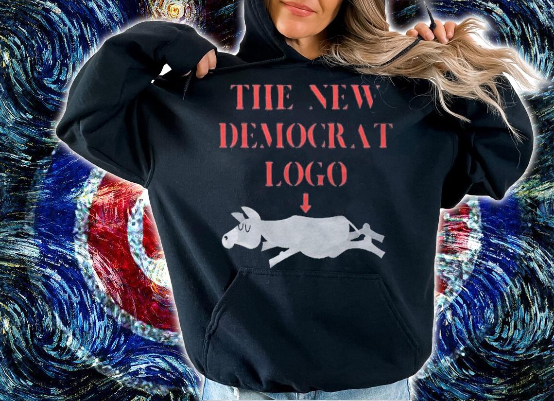 New Design dead Donkey The New Democrats Logo Offensive Jokes T-Shirt t-shirt
