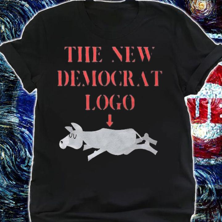 New Design dead Donkey The New Democrats Logo Offensive Jokes T-Shirt t-shirt
