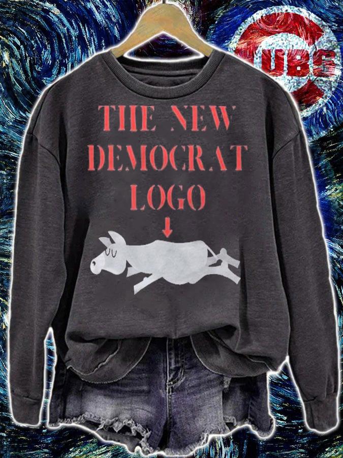 New Design dead Donkey The New Democrats Logo Offensive Jokes T-Shirt t-shirt