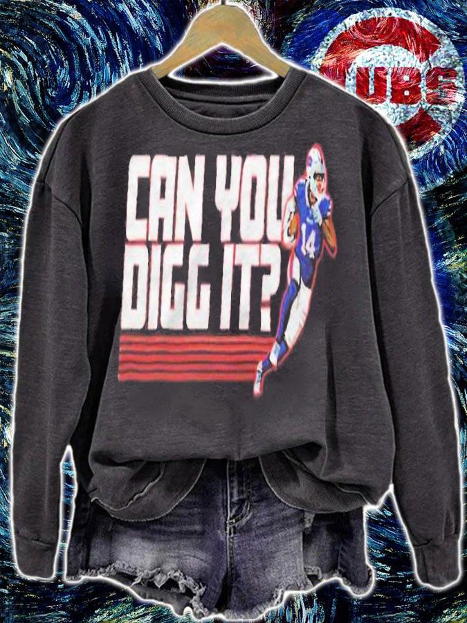 Stefon Diggs Buffalo Bills can you Digg it player graphic T-shirt t-shirt sweatshirt