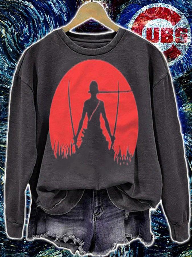 Zoro Blood Moon Silhouette Shirt t-shirt