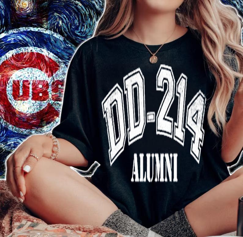 DD214 Alumni US Memorial Veteran Day T-Shirt