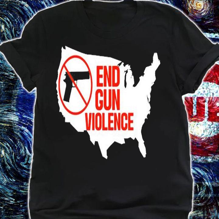 End Gun Violence Pray For Texas School Shooting T-Shirt shirt
