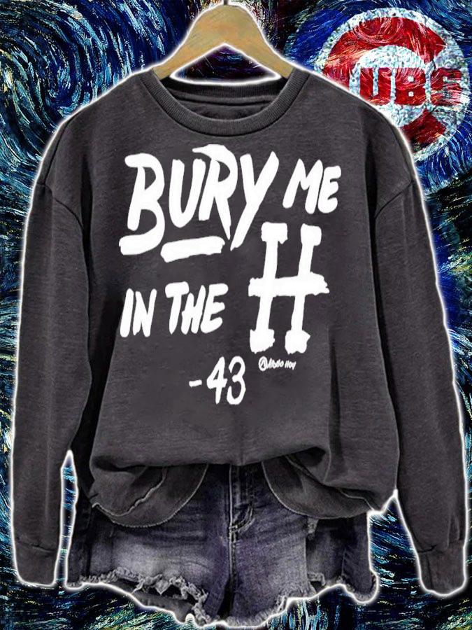 Lance McCullers Jr Bury Me In The H 43 Shirt sweatshirt