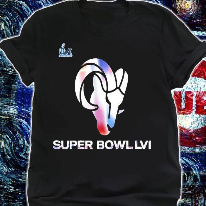 Los Angeles Rams Fanatics Branded Super Bowl LVI Bound Shimmer T-Shirt