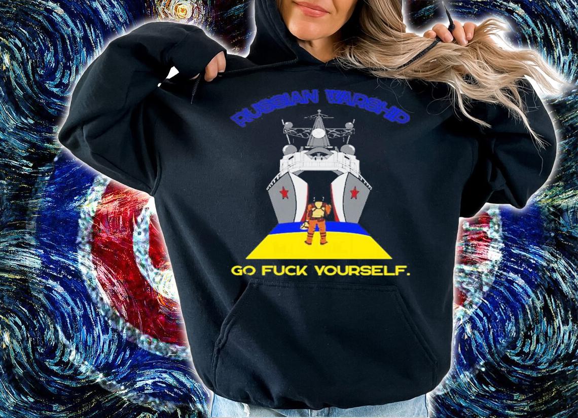Official Jack Aldane Russian Warship Go Fuck Yourself Shirt