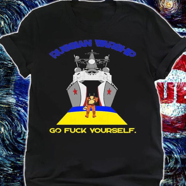 Official Jack Aldane Russian Warship Go Fuck Yourself Shirt