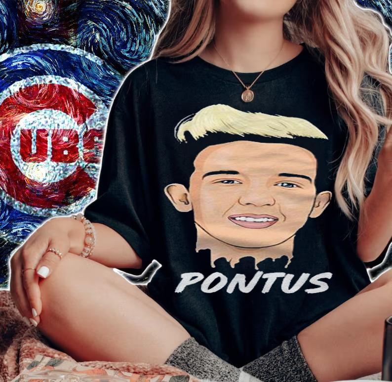Pontus Rasmusson face T-shirt woman shirt