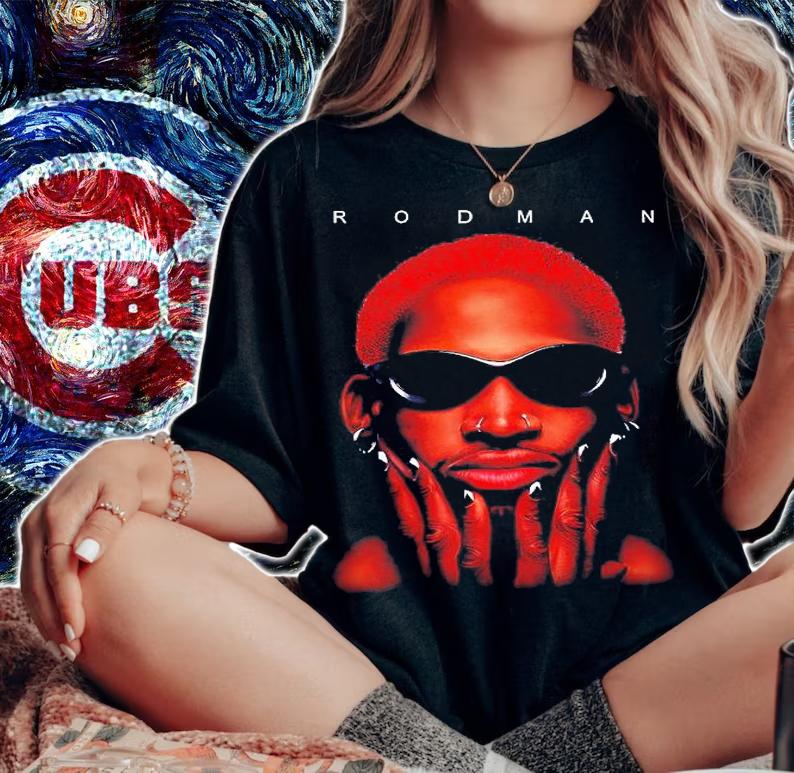 Rodman Dennis Band 90s Album Hip Hop T-Shirt woman shirt