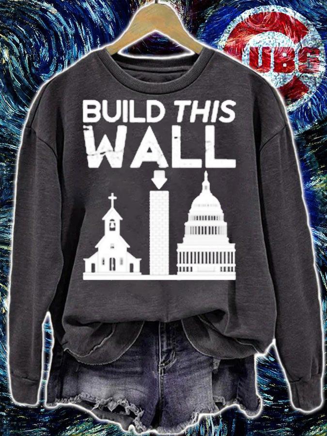 Lilith Magazine Build This Wall T-Shirt sweatshirt